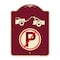 Signmission No Parking Tow Away Zone Symbol Heavy-Gauge Aluminum Architectural Sign, 24" x 18", BU-1824-23612 A-DES-BU-1824-23612 - alternate 1